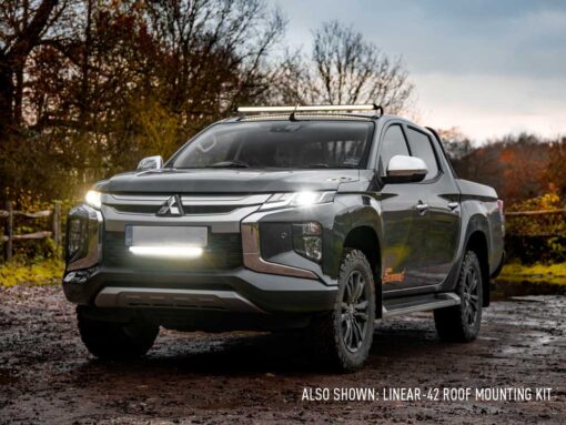 Σέτ τοποθέτησης πινακίδας για Mitsubishi L200 (2019-2023) με Linear 18 PL 12150 Lumens