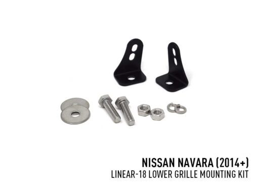 Σέτ τοποθέτησης κάτω γρίλιας για Nissan Navara (2014+) (for Linear-18)