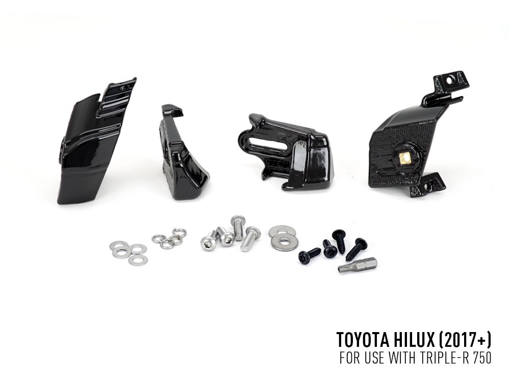 Σετ τοποθέτησης γρίλιας για Toyota Hilux (2017 - 2020) με Triple-R 750 - Image 4