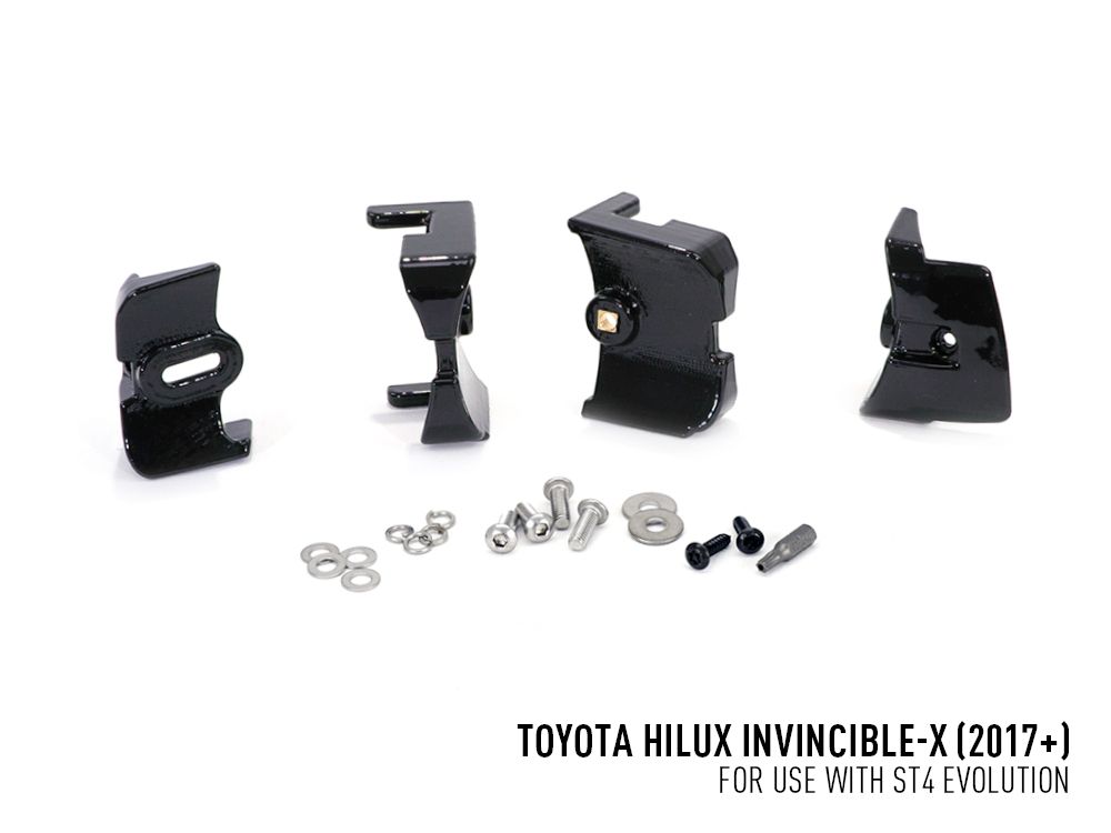 Σετ τοποθέτησης γρίλιας για Toyota Hilux Invincible X (2017-2020) με St4 8272 Lumens - Image 4