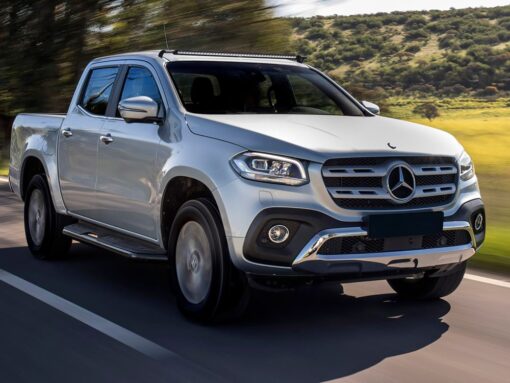 Σέτ τοποθέτησης οροφής για Mercedes X-Class χωρίς ράγες οροφής με Linear 42 Elite 33300 Lumens