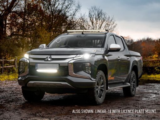 Σέτ τοποθέτησης οροφής για Mitsubishi L200 2019-2023 (Χωρίς ράγες οροφής) με Linear 42 15750 Lumens