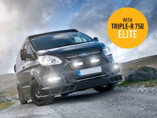 Σετ γρίλιας για Ford Transit Custom (2012-2017) Με Triple-R 750 Elite 10136 Lumens