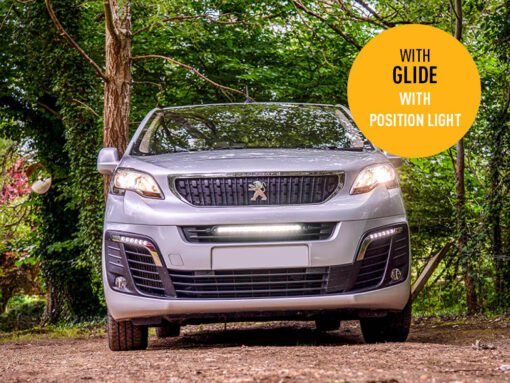 Σετ γρίλιας για Peugeot Expert (2016-2023) με Glide Με Φώτα θέσης 11500 Lumens