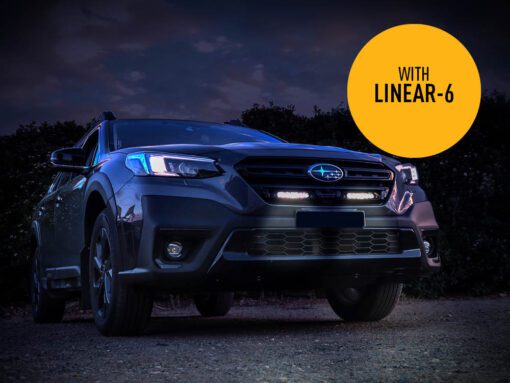 Σετ τοποθέτησης γρίλιας για Subaru Outback (2020-2022) με Linear 6 Std 4500 Lumens