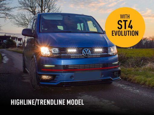 Σέτ γρίλιας για VW Transporter T6 (2016+) (Highline/Trendline) με ST4 Evolution 8272 Lumens