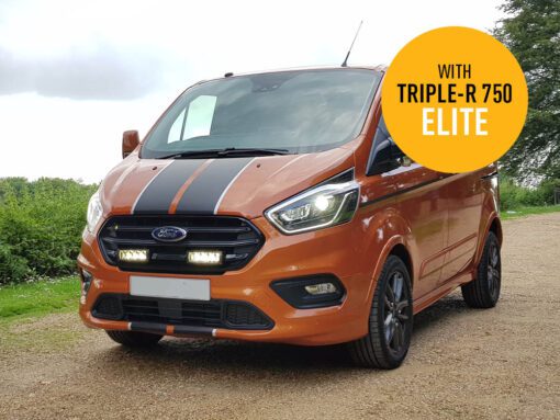 Σέτ τοποθέτησης γρίλιας για Ford Transit Custom (2018-2022) με Triple-R 750 Elite 10136 Lumens