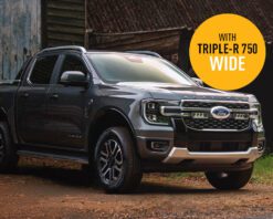 Σετ γρίλιας για Ford Ranger Platinum (2023+) με Triple-R 750 Wide 9240 Lumens