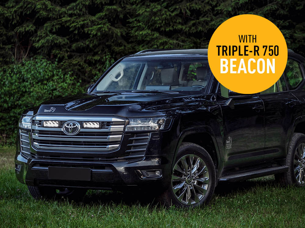 Σετ τοποθέτησης γρίλιας για Toyota Landcruiser 300 (2022+) Με Triple-R 750 BCN 10800 Lumens
