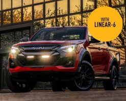 Σετ γρίλιας για Isuzu D-Max (2025+) με Linear 6 Std 4500 Lumens