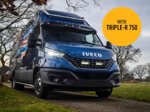 Σέτ τοποθέτησης γρίλιας για Iveco Daily (2019-2021) με Triple-R 750 Std (Με Φώτα θέσης) 9240 Lumens