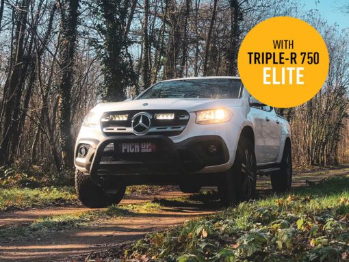 Σέτ τοποθέτησης γρίλιας για Mercedes X-Class (2017+) με Triple-R 750 Elite 10136 Lumens