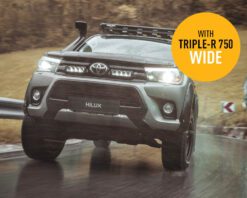 Σετ τοποθέτησης γρίλιας για Toyota Hilux (2017 - 2020) με Triple-R 750 Wide 9240 Lumens
