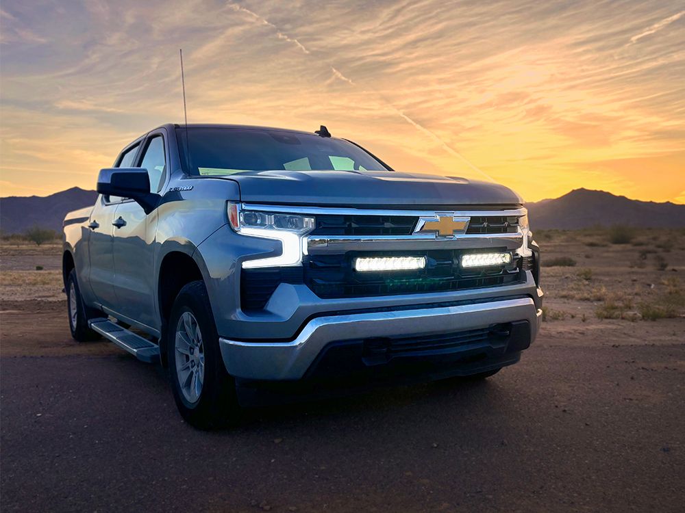 Σετ Γρίλιας για Chevrolet Silverado 1500 LT (2022-2024) με Triple-R 1000 - Image 12
