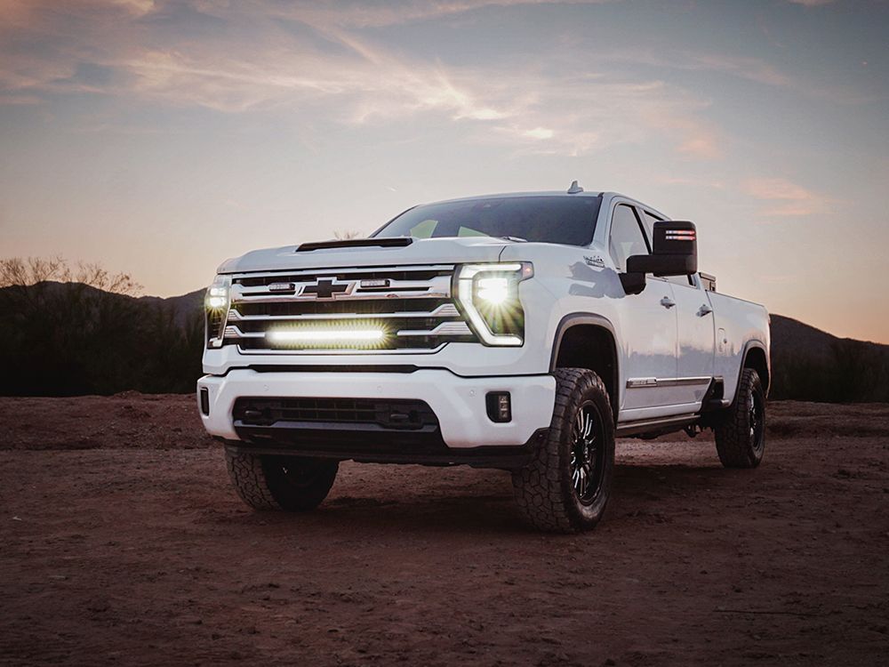 Σετ γρίλιας για Silverado 2500/3500 High Country (2024+) Με Linear 24 18000 Lumens - Image 7