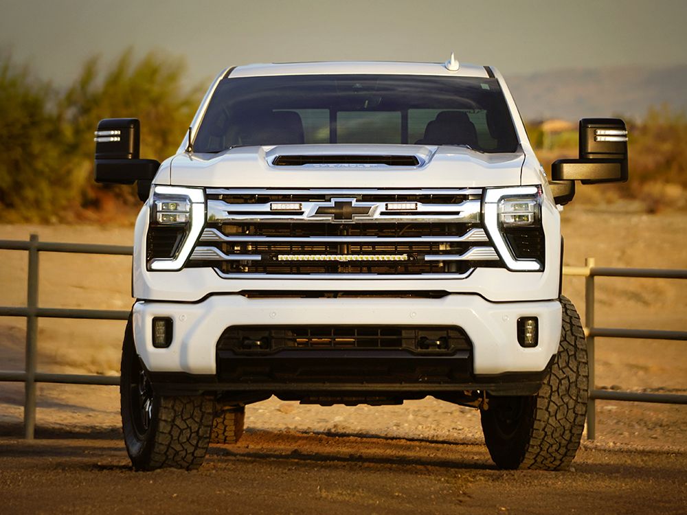 Σετ γρίλιας για Silverado 2500/3500 High Country (2024+) Με Linear 24 18000 Lumens - Image 6