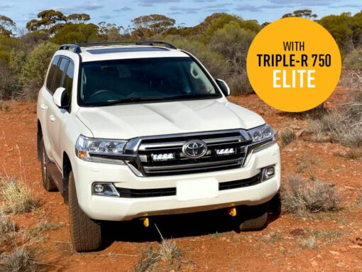 Σετ τοποθέτησης γρίλιας για Toyota Landcruiser 200 (2015-2021) με Triple-R 750 Elite 10136 Lumens