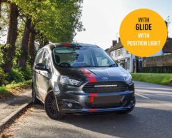 Σετ γρίλιας για Ford Transit Courier (2014-2018) Με Glide με Φώτα θέσης 11500 Lumens