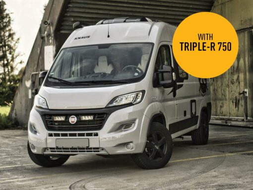 Σετ τοποθέτησης γρίλιας Fiat Ducato (2014-2021) με Triple-R 750 Std Με φώτα θέσης 9240 Lumens