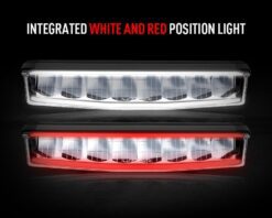 Μπάρα Led Air-55 με Κόκκινο φώς θέσης 6800 Lumens 411mm